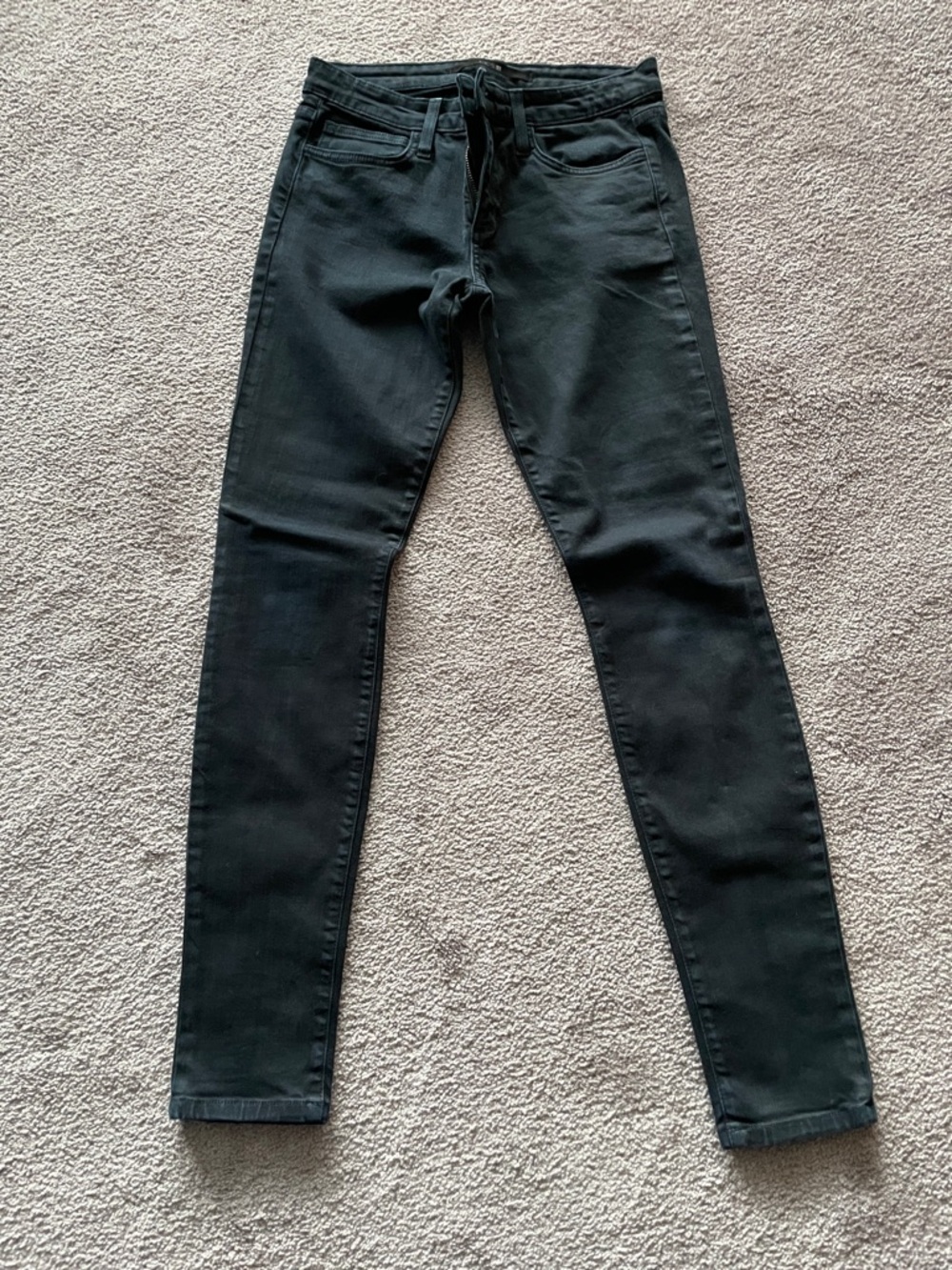 Joe's Jeans Black Skinny Stretch Ponte Jeans